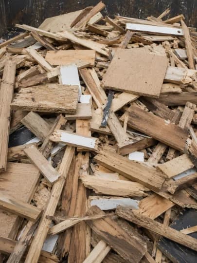 Déchets de type bois